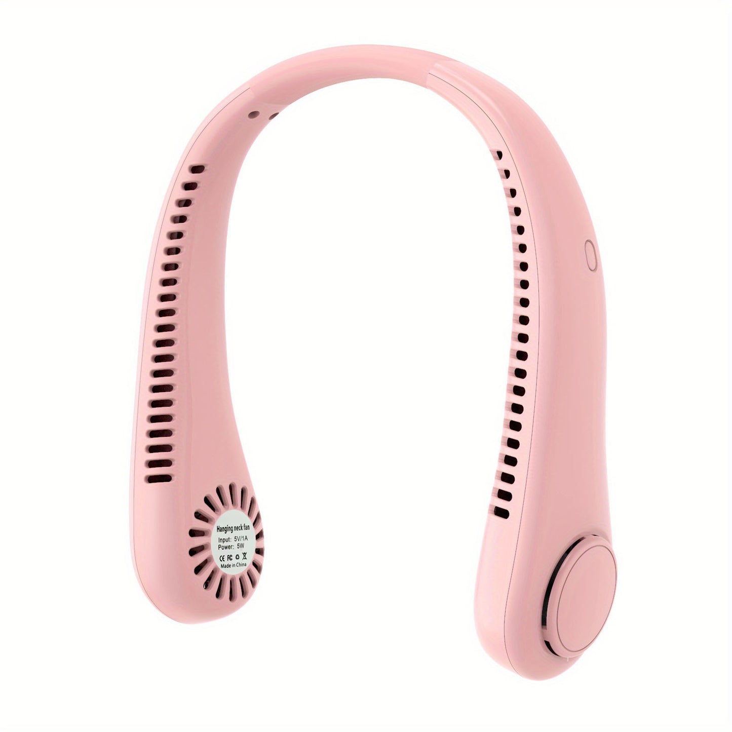 Rechargeable Portable Neck Fan - Bladeless Personal Fan For Outdoor Sports