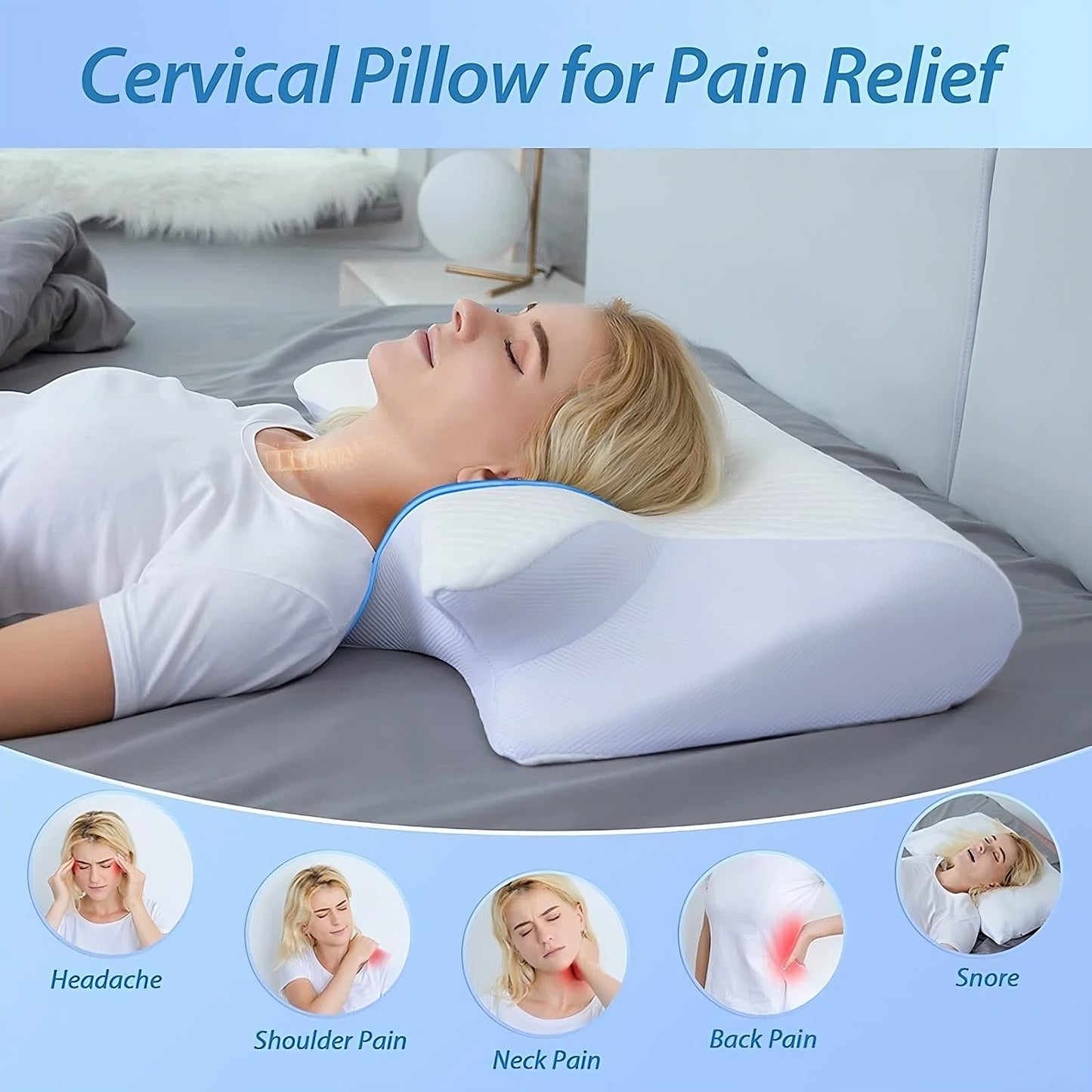 Best Memory Foam Cervical Pillow In USA