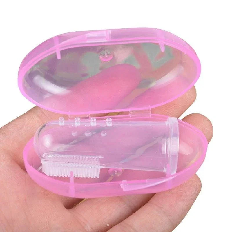 Super Soft Pet Finger Toothbrush Teddy Dog Brush