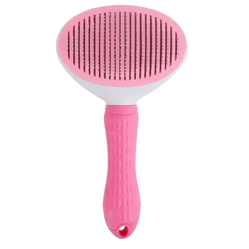 Pet Dog Brush Cat Comb Self Cleaning Pet Hair Remover Brush For Dogs Cats