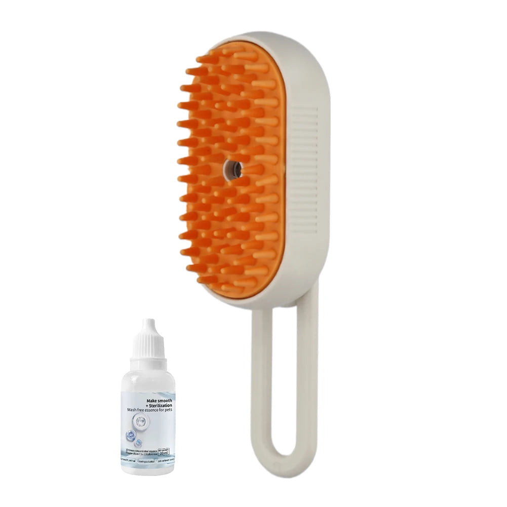 Cat & Dog Steamy Brush 3 in 1 Electric Spray Rechargeable Massage Comb