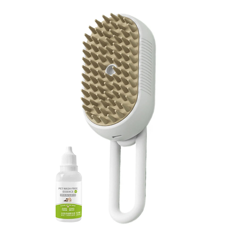 Cat & Dog Steamy Brush 3 in 1 Electric Spray Rechargeable Massage Comb
