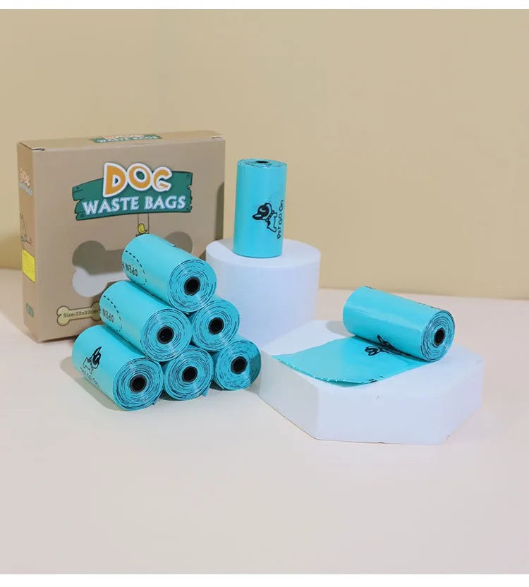 Pet Dog Poop Bag Dispenser with Hanging Hook Portable Travel Garbage Bags