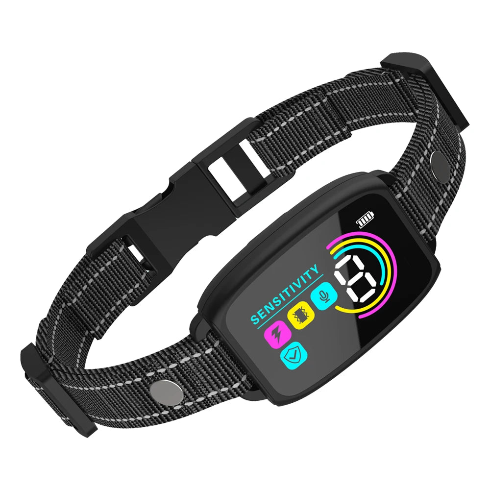 Automatic Dogs Training Collar Ultrasonic Pet Dog Anti Barking Stop Barking