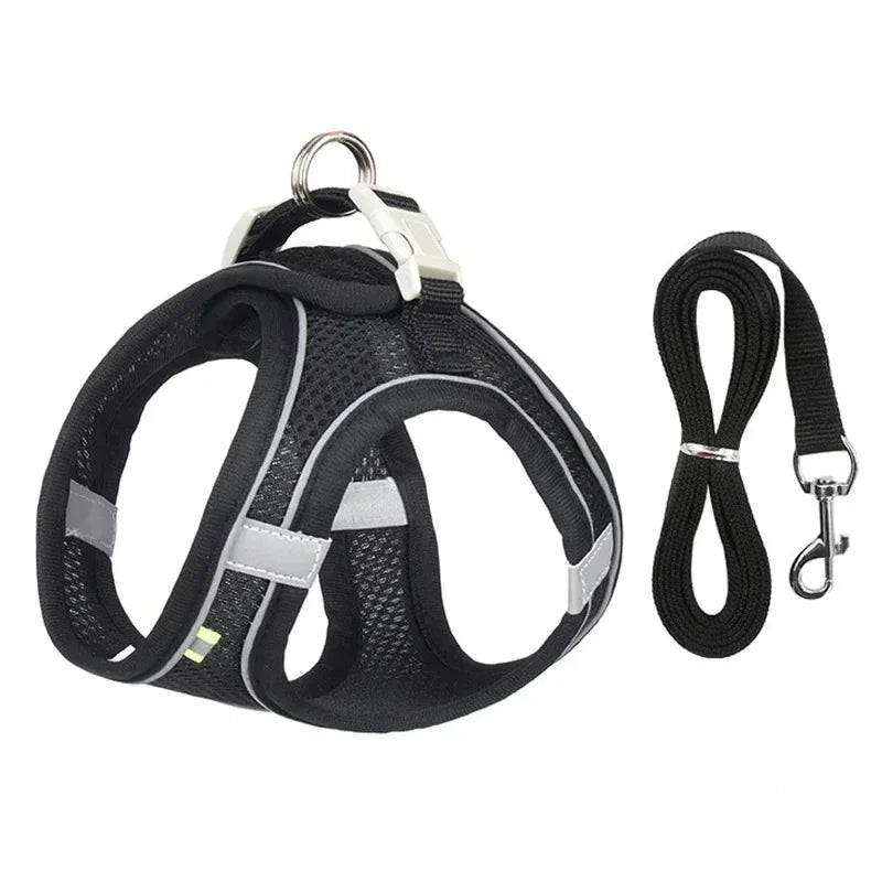 Cats Dog Accessories Small Dog Collar Safety Vest