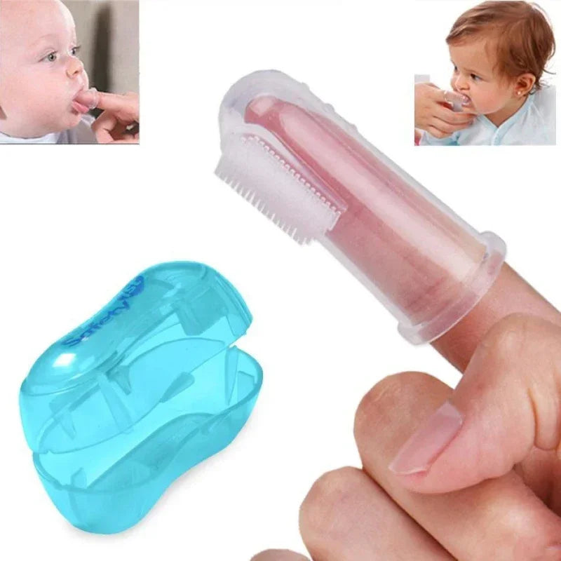 Super Soft Pet Finger Toothbrush Teddy Dog Brush