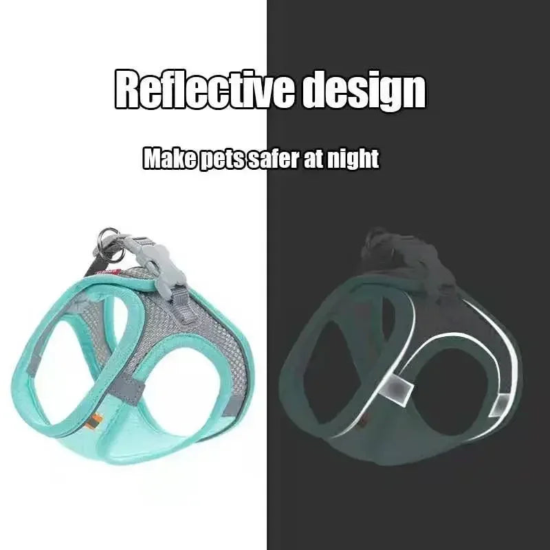 Cats Dog Accessories Small Dog Collar Safety Vest