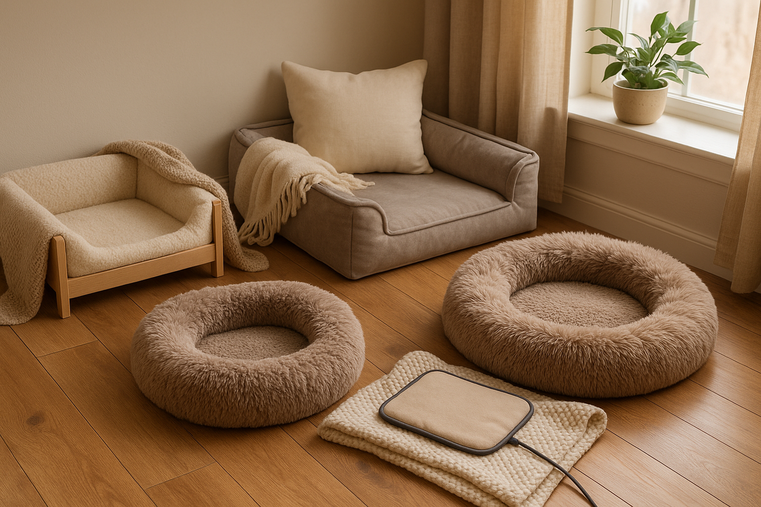Pet Beds & Cozy Comfort