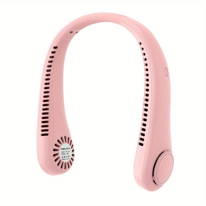 Rechargeable Portable Neck Fan - Bladeless Personal Fan For Outdoor Sports
