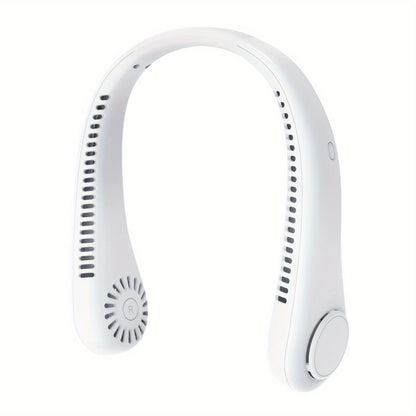 Rechargeable Portable Neck Fan - Bladeless Personal Fan For Outdoor Sports