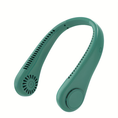 Rechargeable Portable Neck Fan - Bladeless Personal Fan For Outdoor Sports