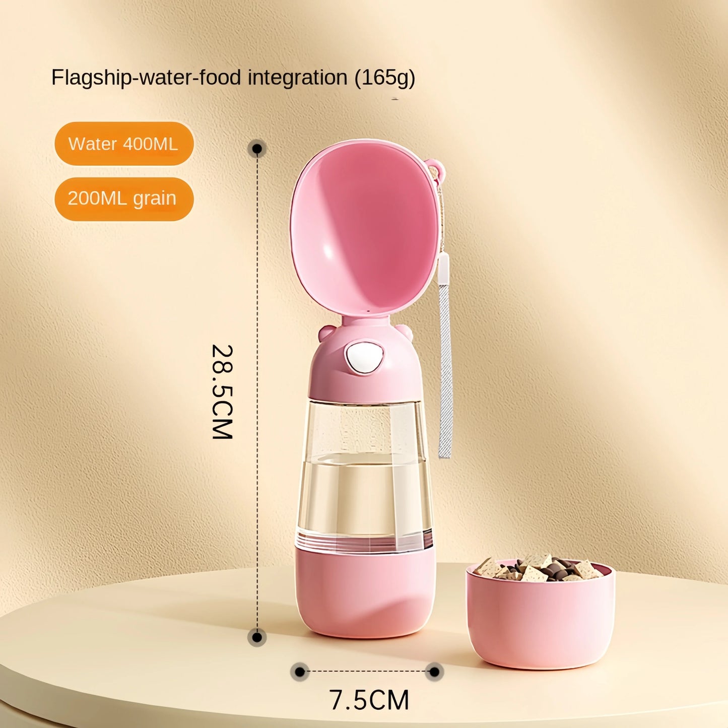 Dog & Cat Portable Water Bowl Portable Food Grade Material
