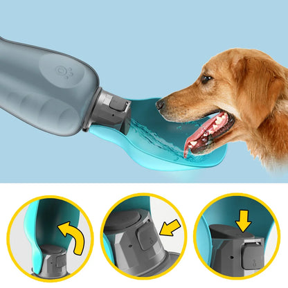 Protable Pet Dog Water Bottle for Small Large Dogs Outdoor Hiking Leakproof