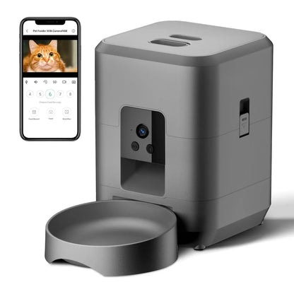 Smart Pet Feeder Automatic 2L Cat Feeder Machine with Time Quantitative