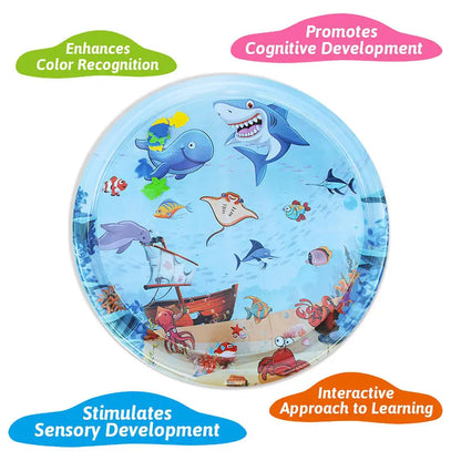 Summer Cooling Pet Water Bed Cushion Water Sensory Inflatable Play Mat