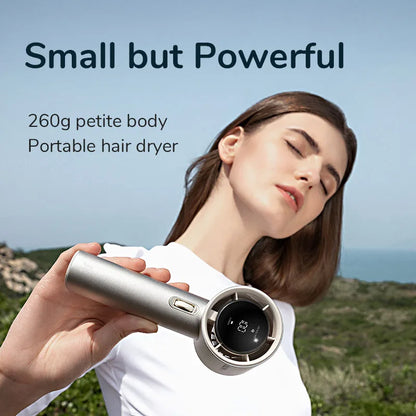 JISULIFE™ Mini Portable Fan – 100 Wind Speeds, LED Display & 5000mAh Power for Ultimate Outdoor Cooling for USA