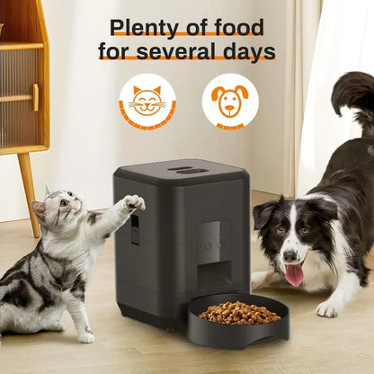 Smart Pet Feeder Automatic 2L Cat Feeder Machine with Time Quantitative