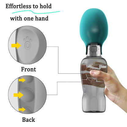 Protable Pet Dog Water Bottle for Small Large Dogs Outdoor Hiking Leakproof