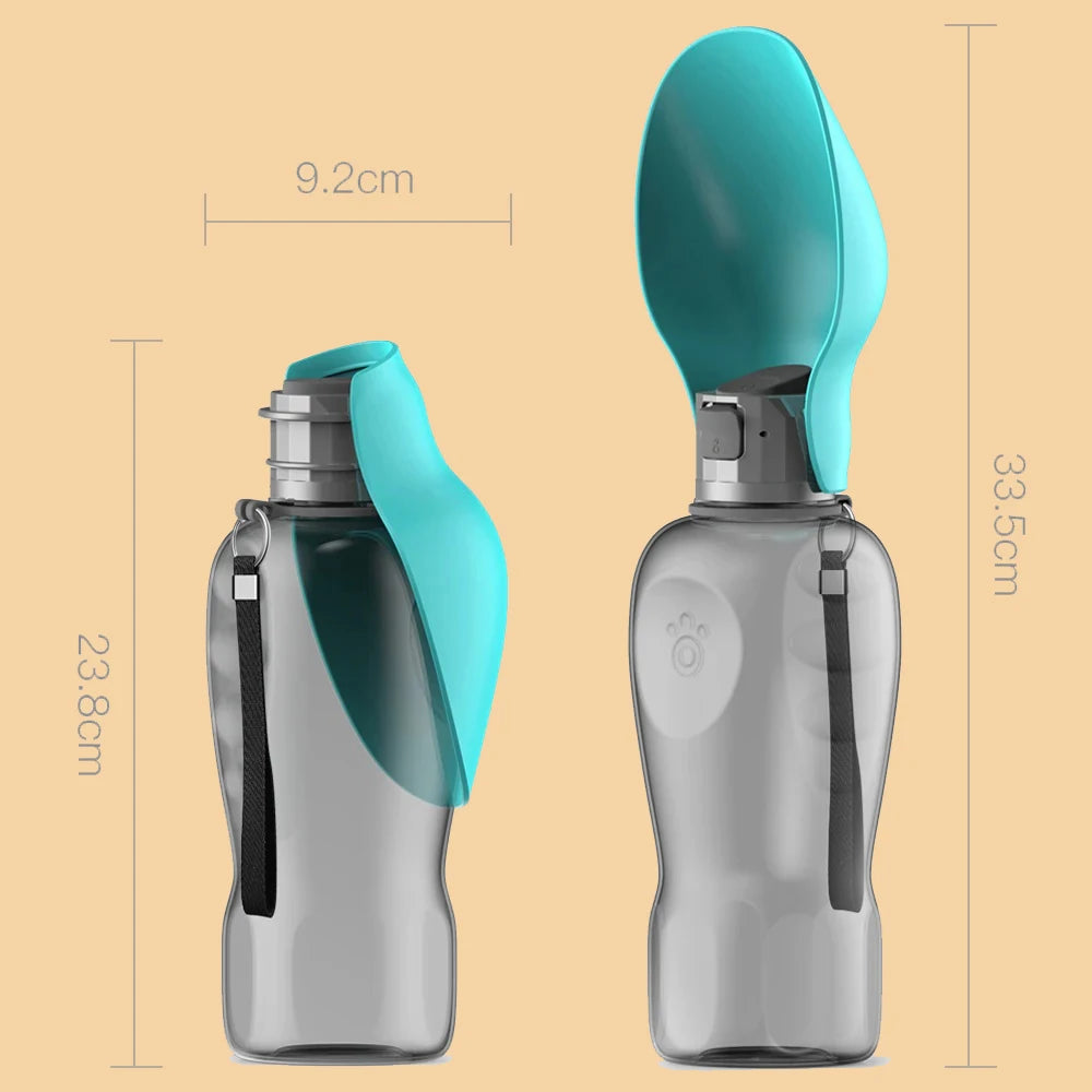 Protable Pet Dog Water Bottle for Small Large Dogs Outdoor Hiking Leakproof