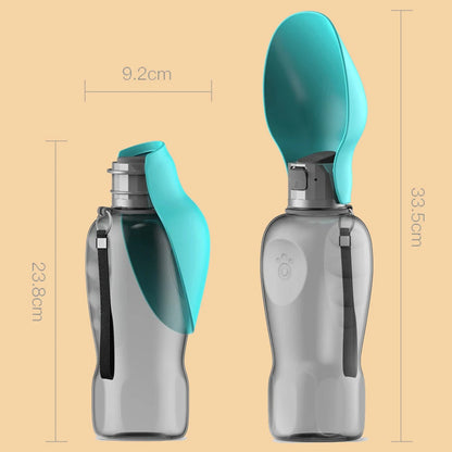 Protable Pet Dog Water Bottle for Small Large Dogs Outdoor Hiking Leakproof