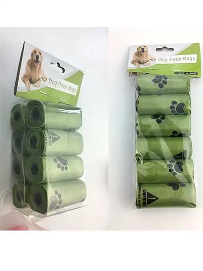 Dog Poop Bags Environmentally Friendly Poop Bags Leak-Proof Dog Waste Bags For Pet Outdoor Supplies biodegradable environmentall