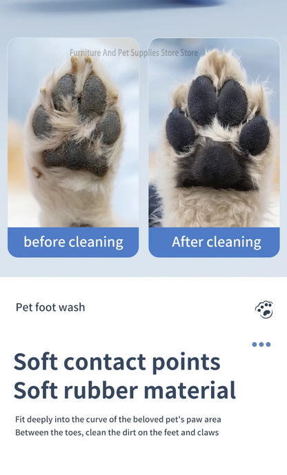 Pet Foot Washing Machine Electric Pet Paw Cleaner Automatic