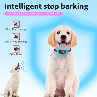 Automatic Dogs Training Collar Ultrasonic Pet Dog Anti Barking Stop Barking