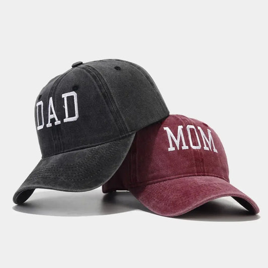 Fathers day Best Cap Fashion DAD MOM Embroidery Cotton Hats