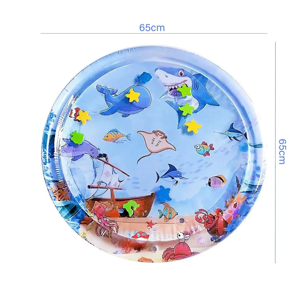 Summer Cooling Pet Water Bed Cushion Water Sensory Inflatable Play Mat