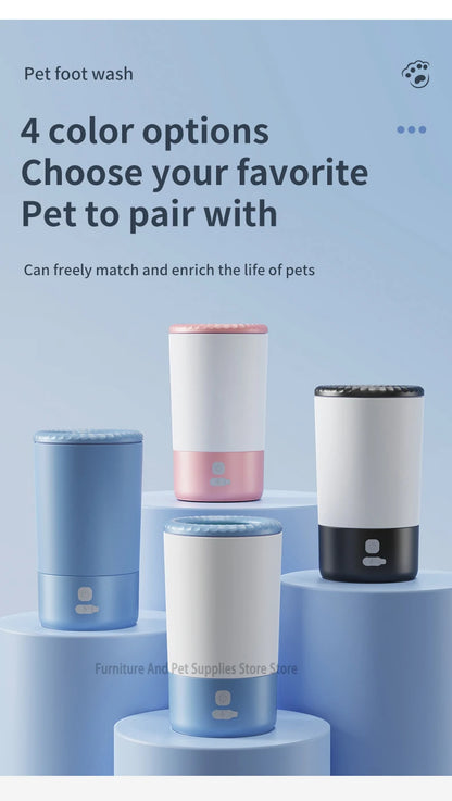 Pet Foot Washing Machine Electric Pet Paw Cleaner Automatic