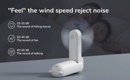 JISULIFE Portable Fan Mini Handheld Fan USB 4500mAh,Small 3 in1 Pocket Fan with Power Bank Flashlight Feature