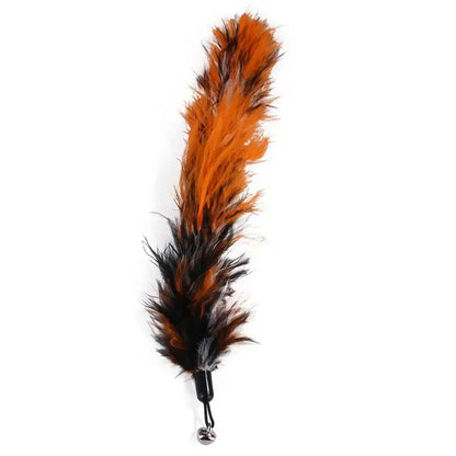 11pcs Replacement Cat Feather Toy Set Feather Replacement Head Retractable Cat Stick
