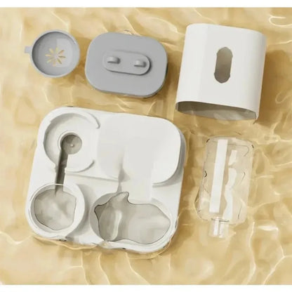 Automatic Feeder Pet Food Storage Dispenser Container With Water Fountain