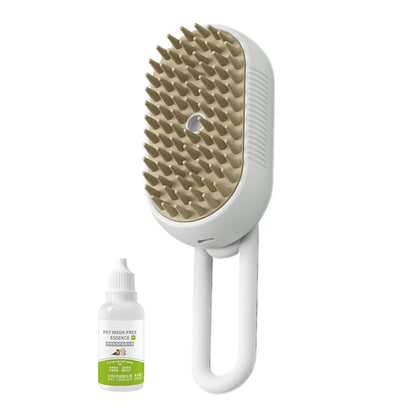 Cat & Dog Steamy Brush 3 in 1 Electric Spray Rechargeable Massage Comb