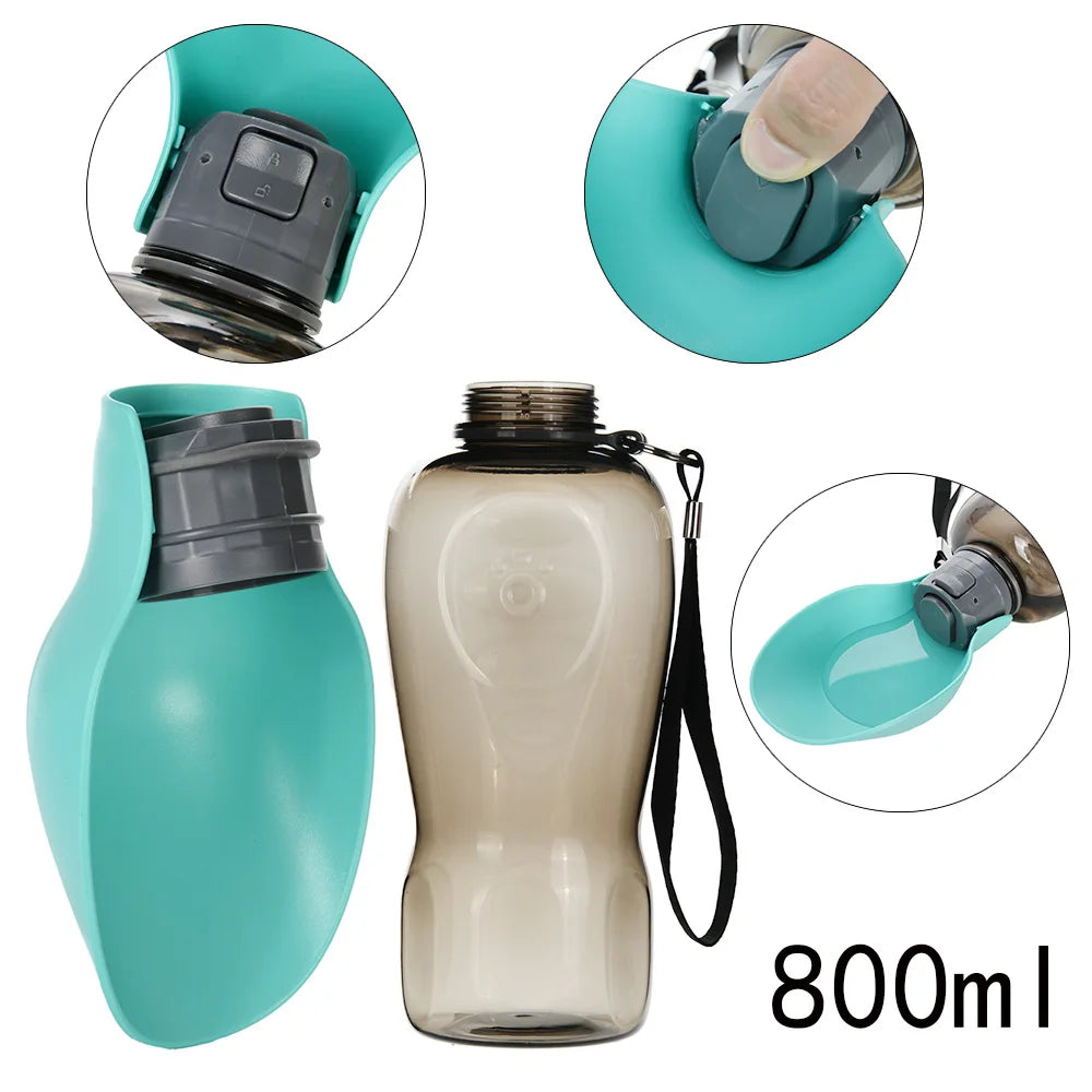 Protable Pet Dog Water Bottle for Small Large Dogs Outdoor Hiking Leakproof