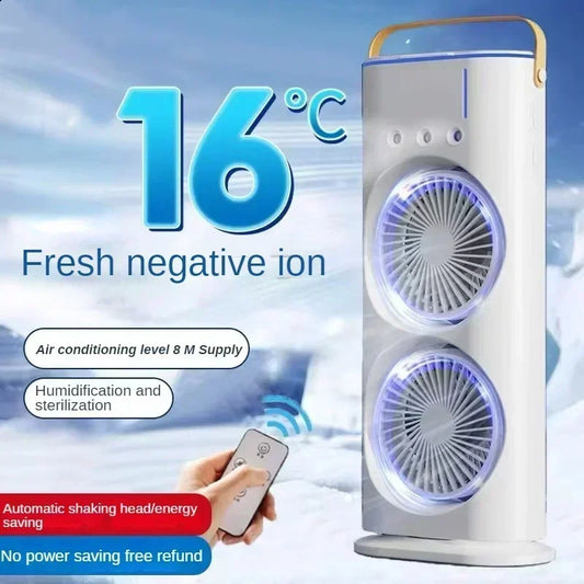 UltraCool™ Spray Air Conditioning Fan – Portable Mist Cooling Anywhere