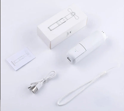 Portable Fan 2000mAh USB Rechargeable 3 Speed Mini Handheld Foldable Fan