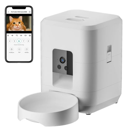 Smart Pet Feeder Automatic 2L Cat Feeder Machine with Time Quantitative