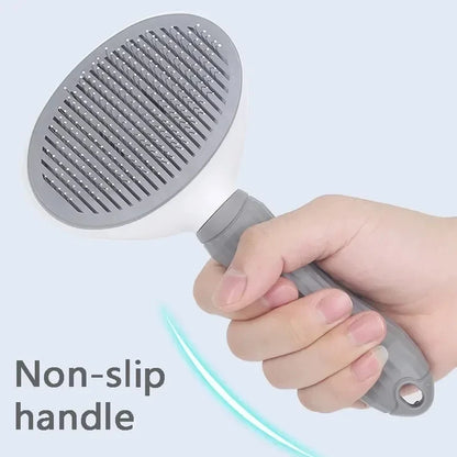 Pet Dog Brush Cat Comb Self Cleaning Pet Hair Remover Brush For Dogs Cats