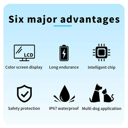 Automatic Dogs Training Collar Ultrasonic Pet Dog Anti Barking Stop Barking