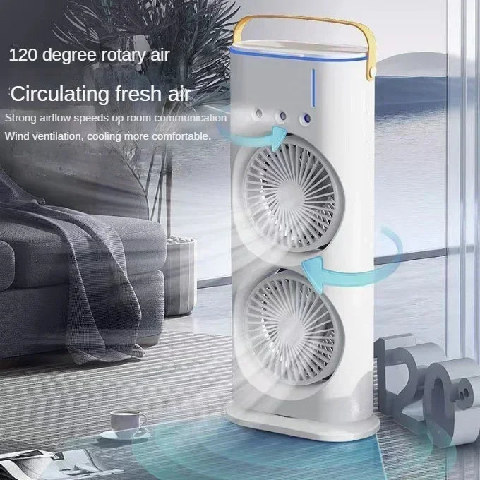 UltraCool™ Spray Air Conditioning Fan – Portable Mist Cooling Anywhere