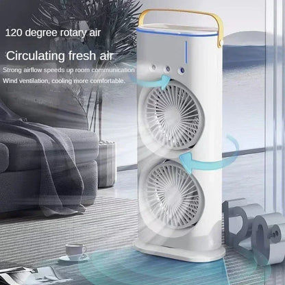 UltraCool™ Spray Air Conditioning Fan – Portable Mist Cooling Anywhere