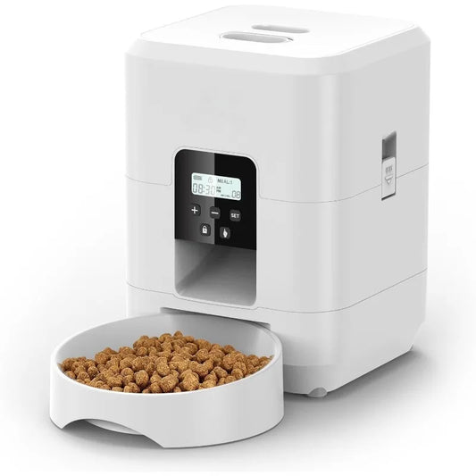 Smart Pet Feeder Automatic 2L Cat Feeder Machine with Time Quantitative