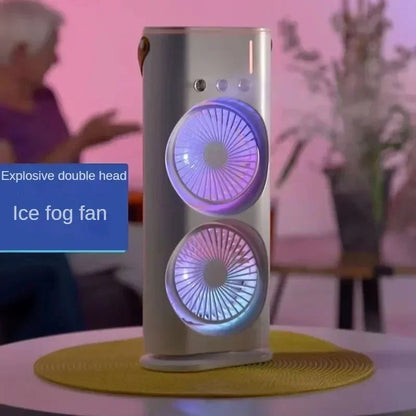 UltraCool™ Spray Air Conditioning Fan – Portable Mist Cooling Anywhere