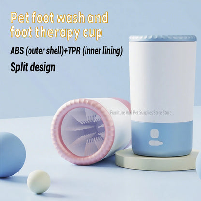 Pet Foot Washing Machine Electric Pet Paw Cleaner Automatic