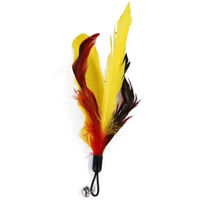 11pcs Replacement Cat Feather Toy Set Feather Replacement Head Retractable Cat Stick