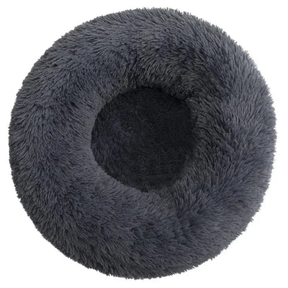 40-90cm Round Pet Bed for Large Dog Bed Super Soft Cat Bed Long Plush Dog House