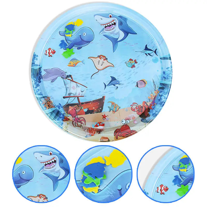 Summer Cooling Pet Water Bed Cushion Water Sensory Inflatable Play Mat