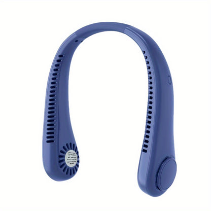 Rechargeable Portable Neck Fan - Bladeless Personal Fan For Outdoor Sports